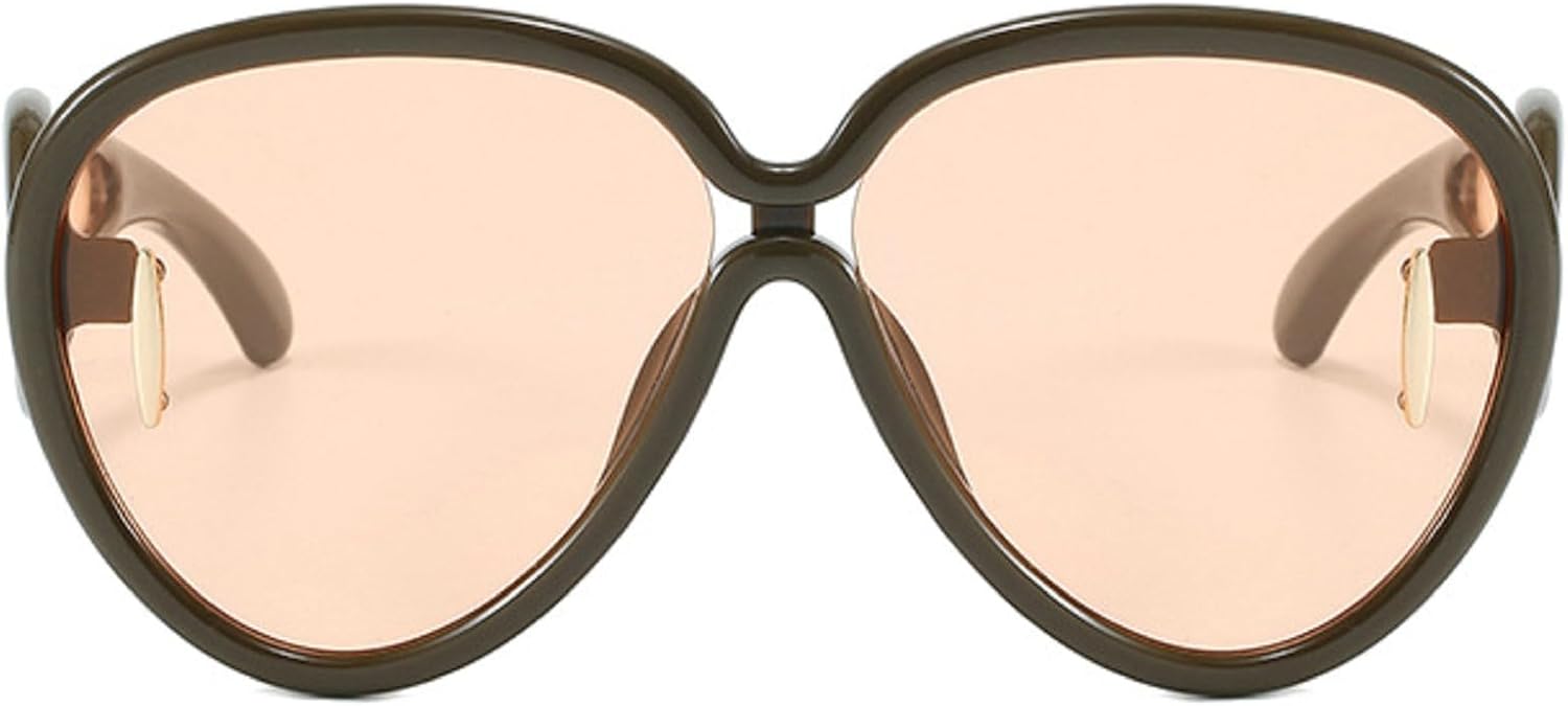 

Большие солнцезащитные очки в стиле панк с маской, для женщин и мужчин, в крупной оправе, 2024 год, роскошные круглые солнцезащитные очки для женщин, для занятий спортом на открытом воздухе, N45 mincl, C8