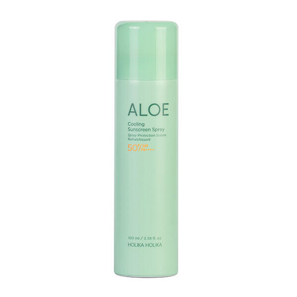 

Солнцезащитный спрей с spf50+ pa++++, 100 мл Holika Holika Aloe cooling sunscreen spray