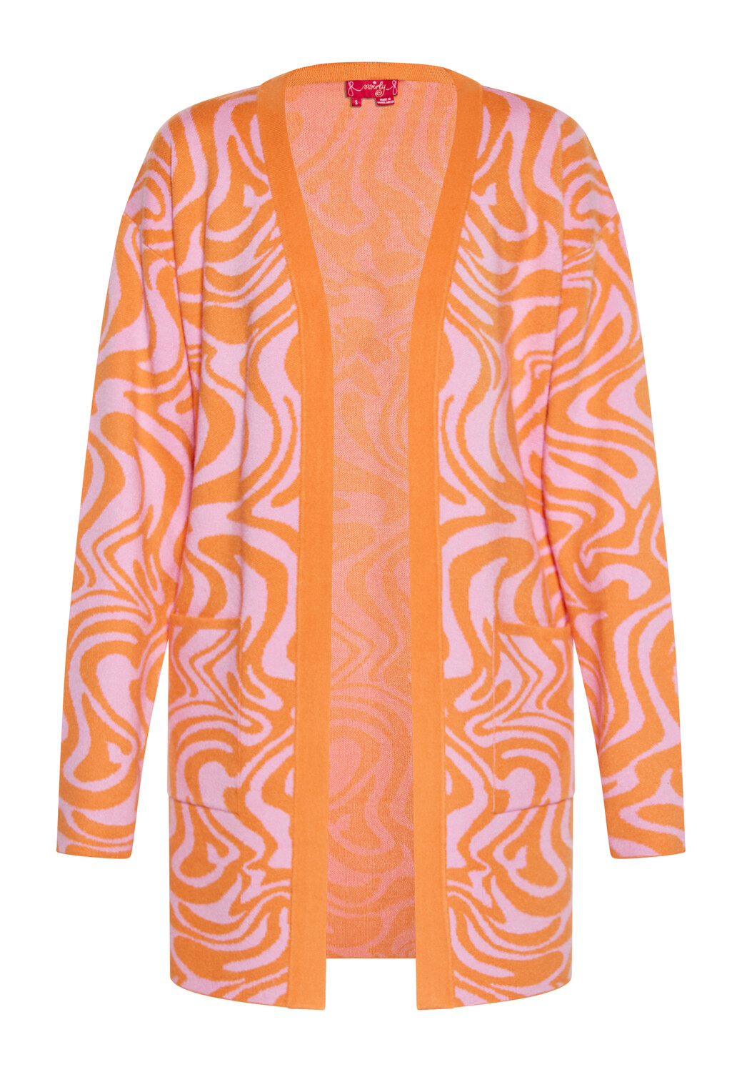 

Толстовка Swirly Cardigan, розовый