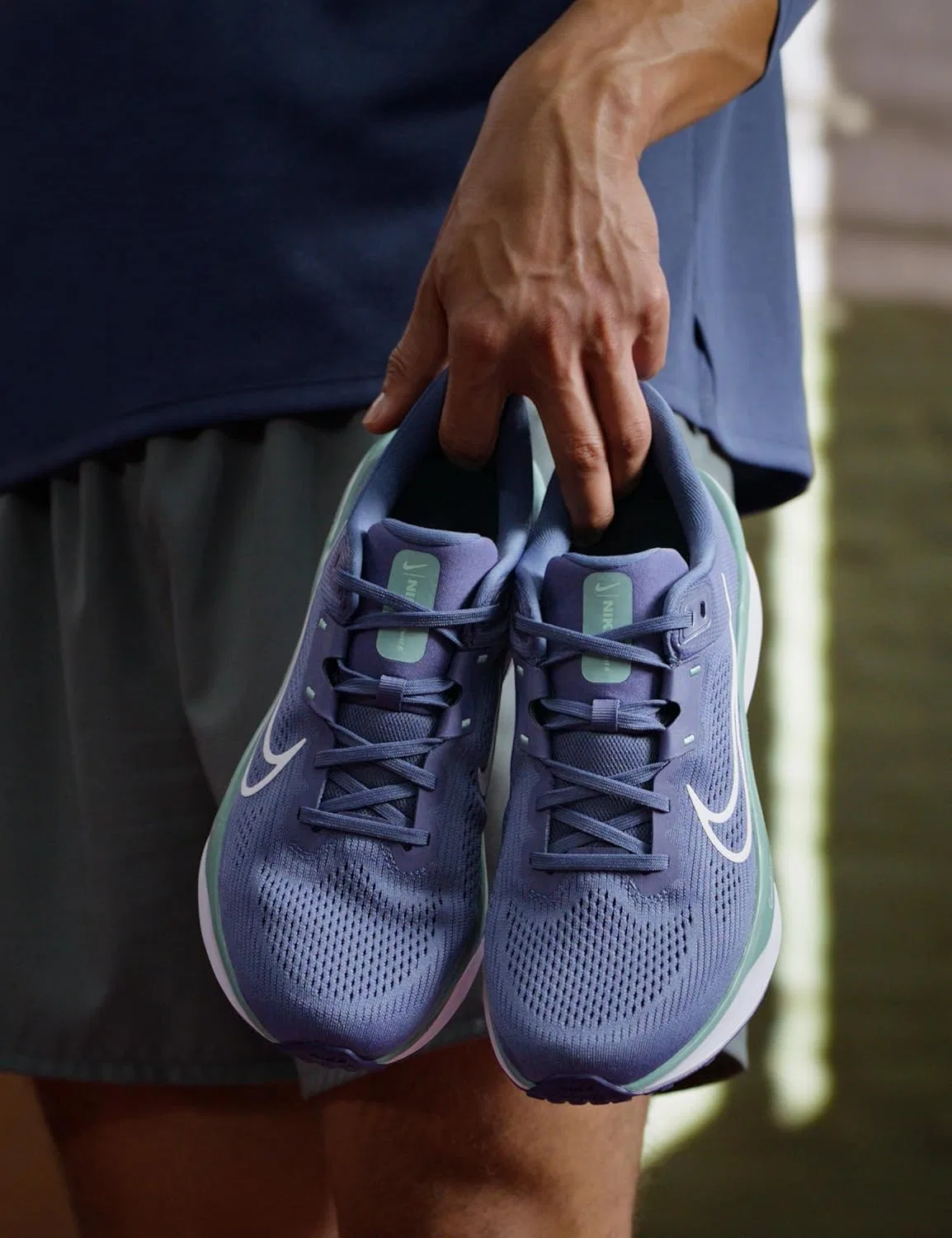 Мужские беговые кроссовки Nike Quest 6, Sanded Purple White Cannon 500 — фото 2