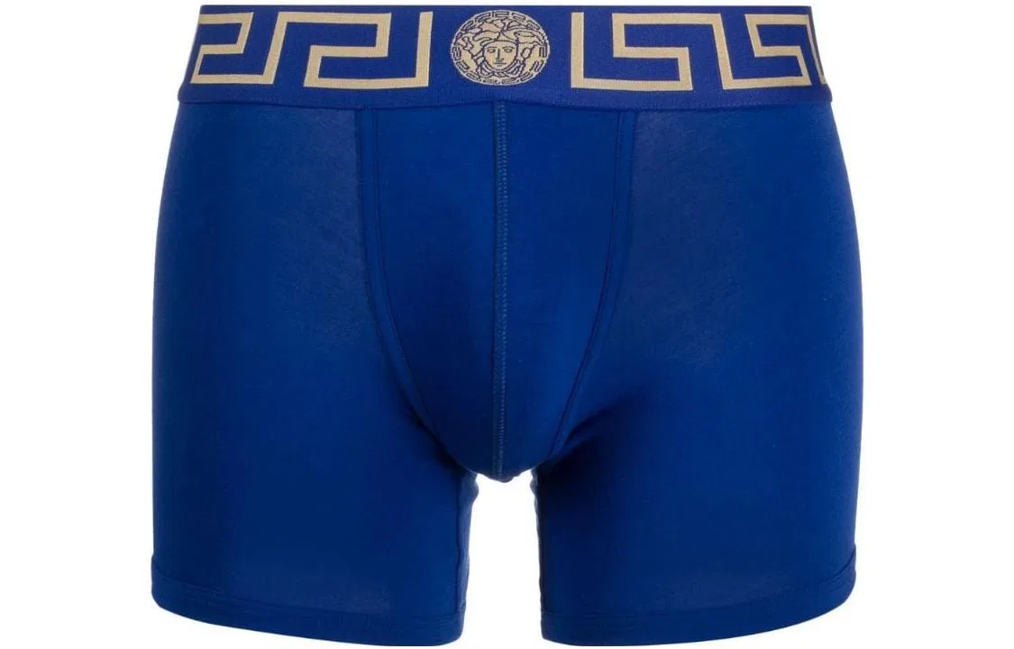 Боксеры VERSACE синие