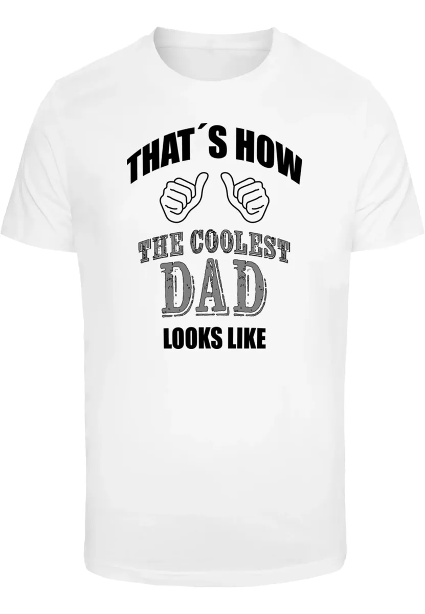 

Футболка Merchcode "Мужская футболка Merchcode Coolest Dad с круглым вырезом", белый
