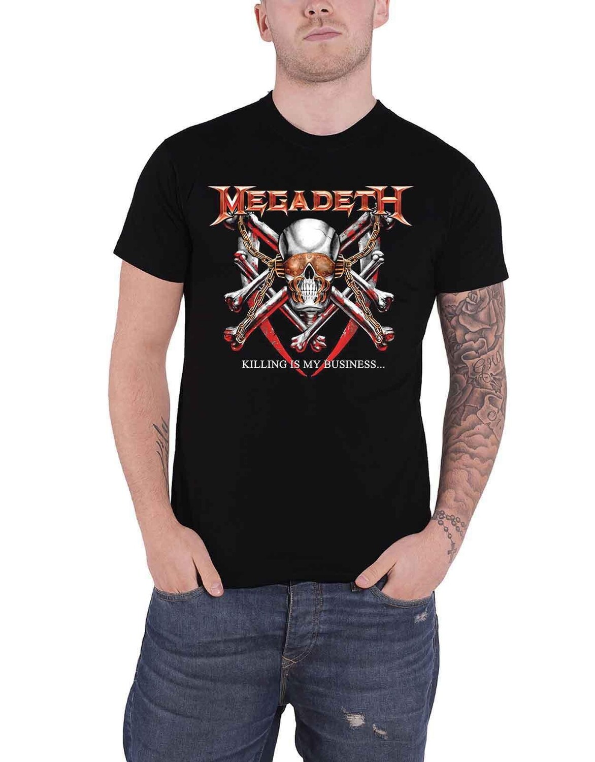 

Футболка «Убийство — мое дело» Megadeth, черный