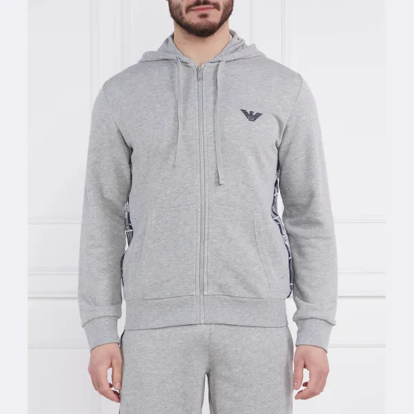 

Толстовка обычного кроя Emporio Armani, серый