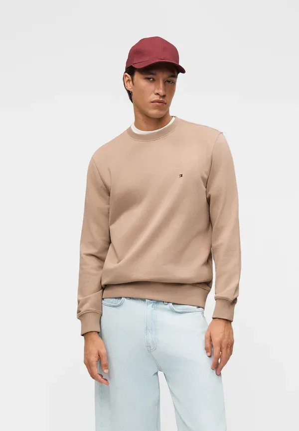 Свитшот Tommy Hilfiger Essential Crew Neck Core, цвет батик хаки