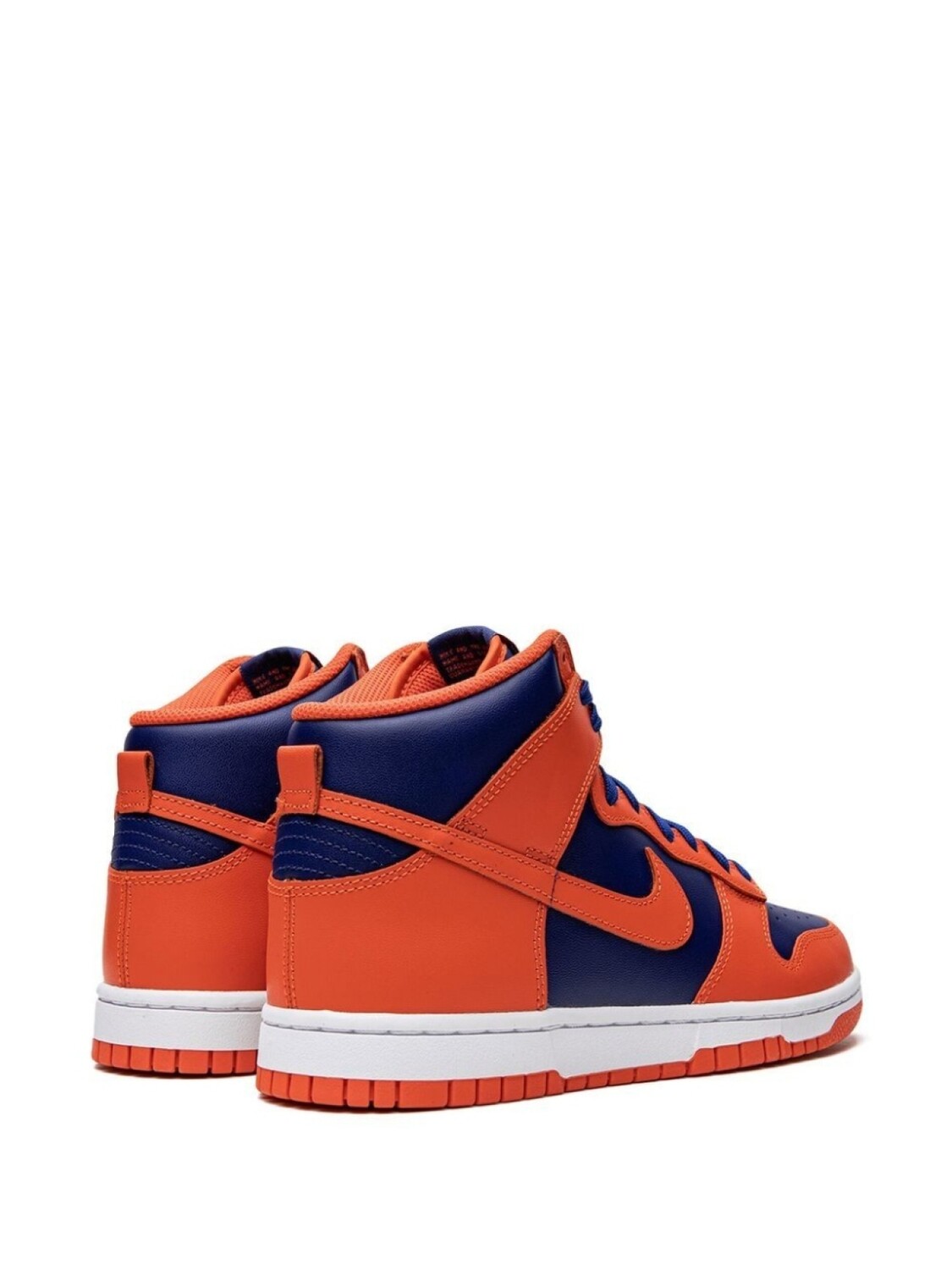 Кроссовки Dunk High Knicks Nike, оранжевый — фото 3