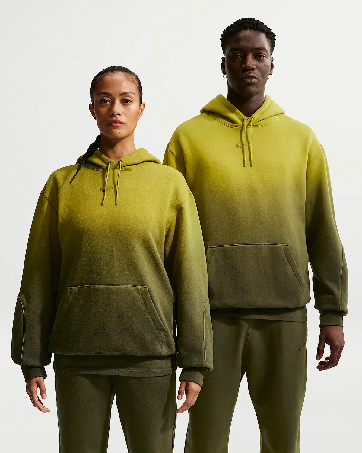 Мужская флисовая худи CS NOCTA, Moss/Medium Olive/Moss