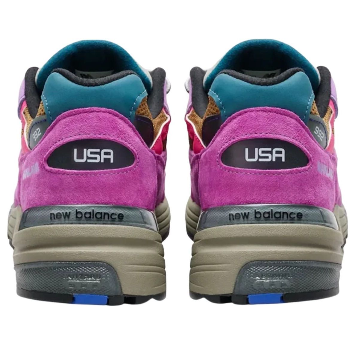 Кроссовки New Balance 992 x Action Bronson Made in USA 'Cosmic Rose' — фото 3