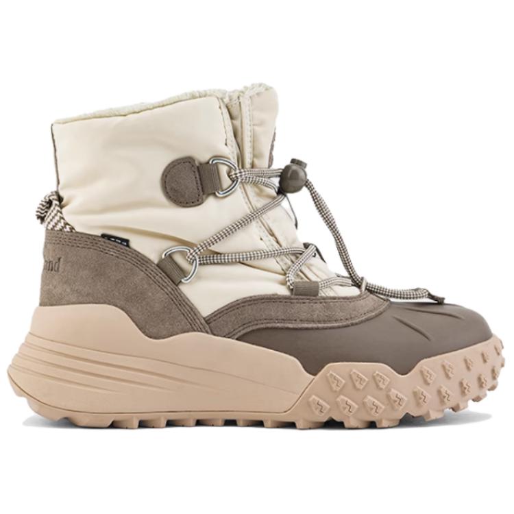 Сапоги короткие зимние Timberland, бежево-коричневый — фото 3