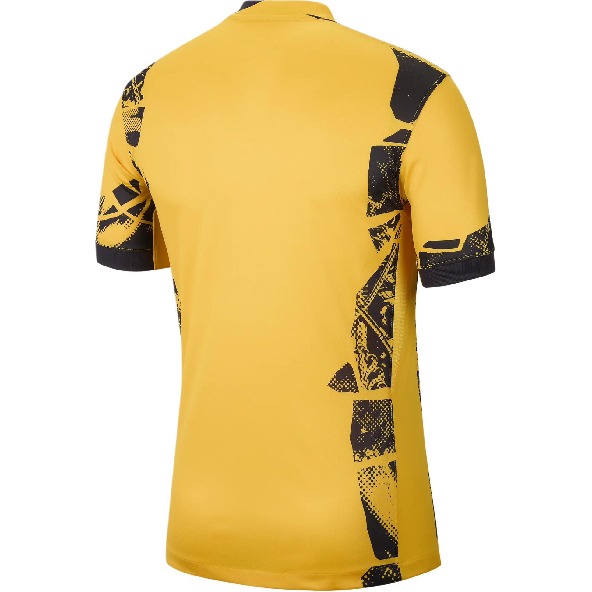 Футболка Inter Milan Dri Fit FW24 мужская золотая черная Nike — фото 3