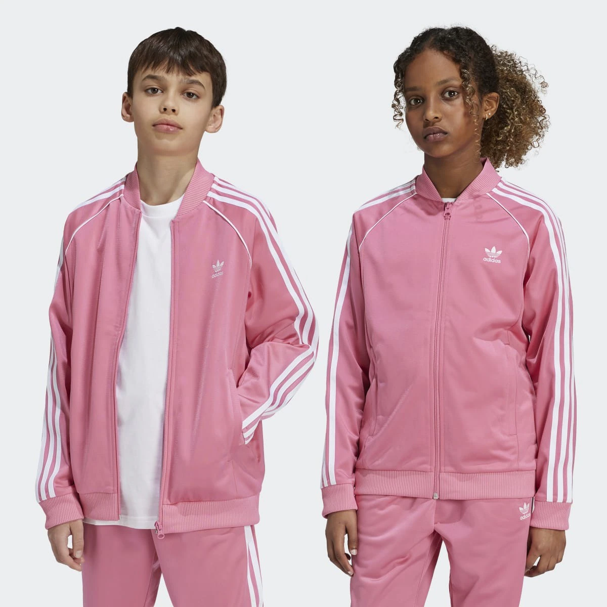 

Куртка детская Adidas Originals SST Adicolor, розовый