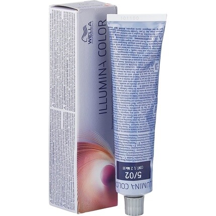 

Перманентная краска для волос Wella Illumina Color 5/02 Светлый натуральный матово-коричневый 60 мл