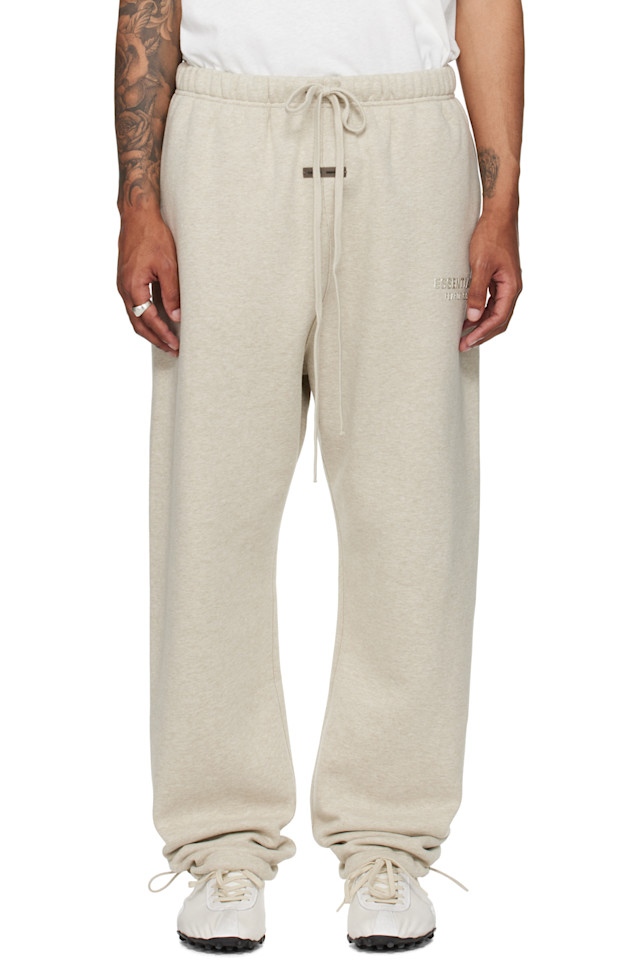 

Удобные флисовые спортивные штаны Fear Of God Essentials, серый