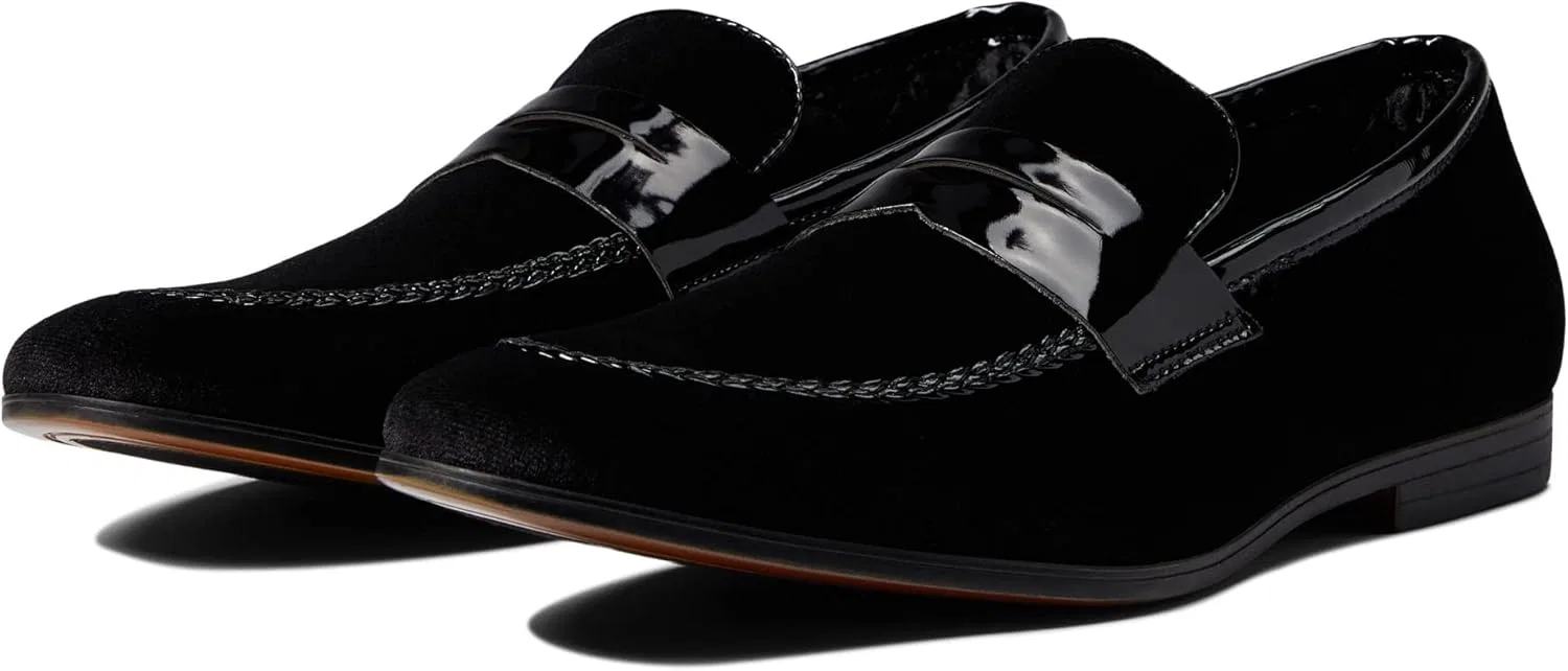 Лоферы мужские Steve Madden, Black Velvet — фото 2