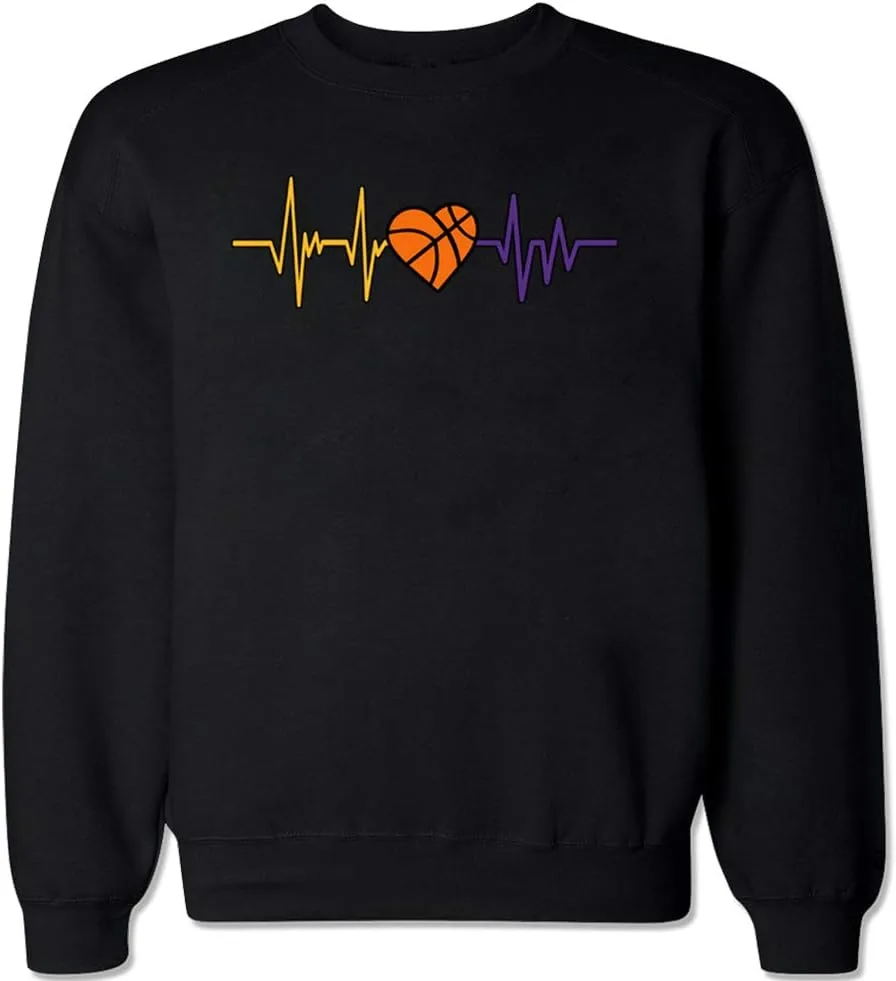 

Мужской свитер LA Basketball Heartbeat FTD Apparel