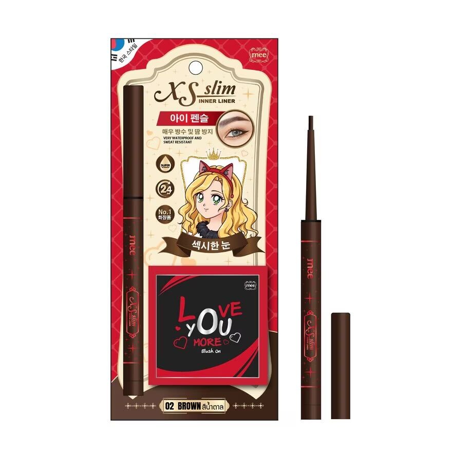 

Mee Внутренний вкладыш XS Slim 0,33 г. 02 Коричневый, Brown