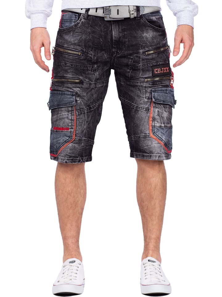 

Джинсовые шорты Cipo & Baxx, черный