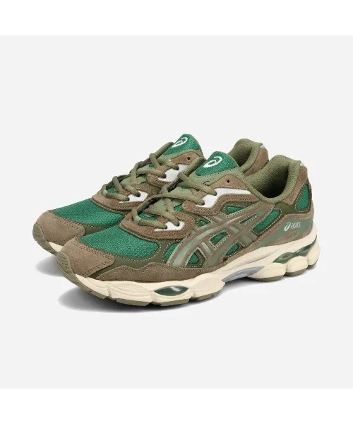 Унисекс кроссовки для спорта и стиля GEL-NYC ASICS カーキ
