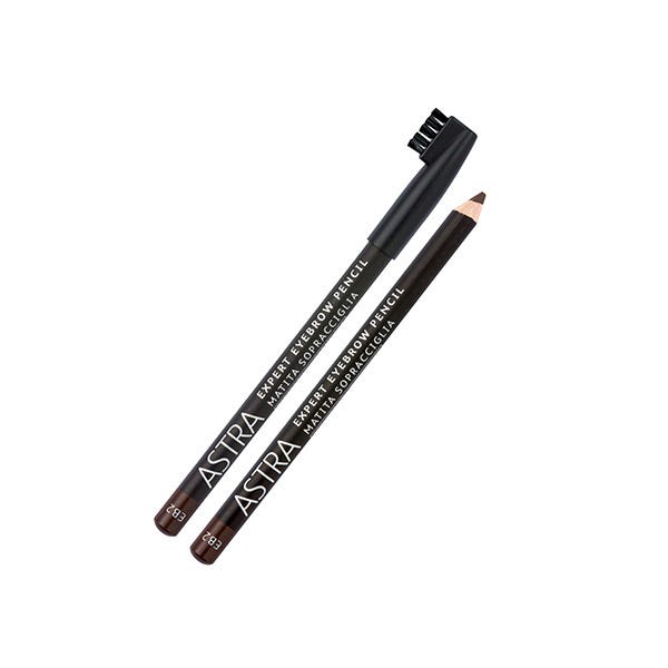 

Экспертный карандаш для бровей ASTRA MAKEUP, 2 Dark Brown