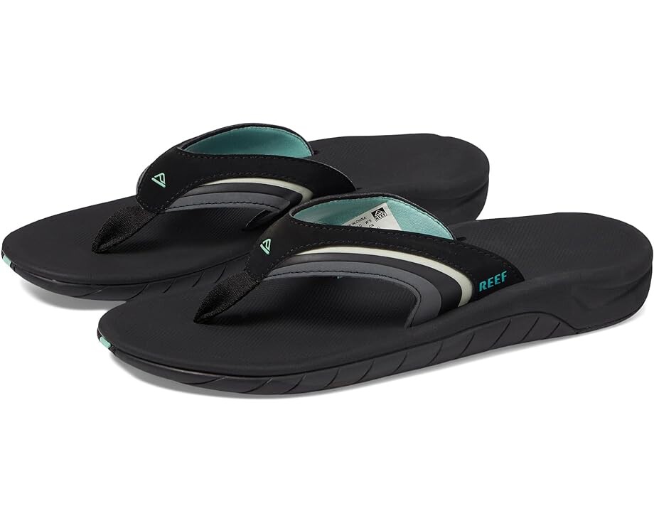 Сандалии Reef Girls Slap 3, цвет Black/Black/Aqua