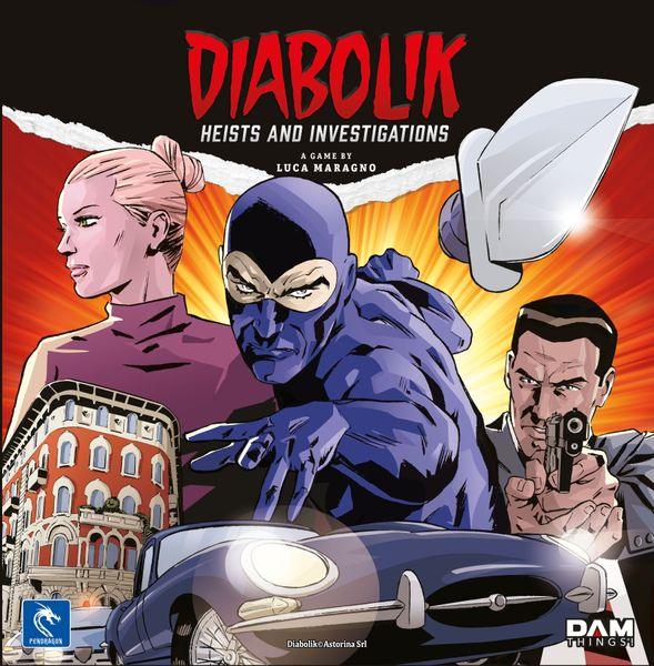 

Настольная игра Ares Games Diabolik - Heists & Investigations