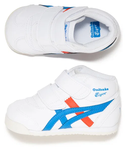 Детские кроссовки Onitsuka Tiger MEXICO Mid Runner белые — фото 4