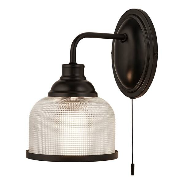 

Настенный светильник searchlight Highworth, черный