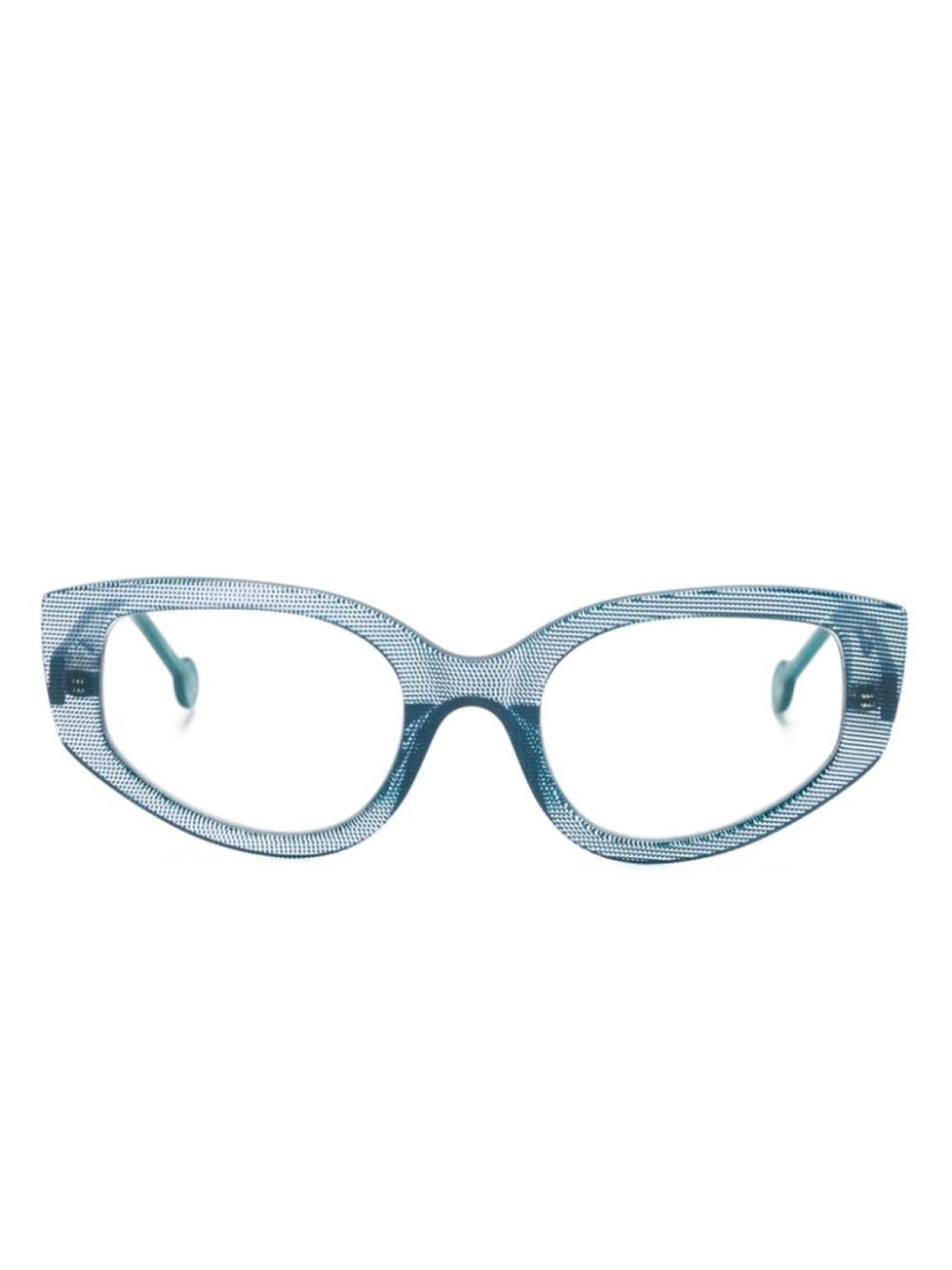 

L.A. EYEWORKS очки в оправе «кошачий глаз» Rooster, синий