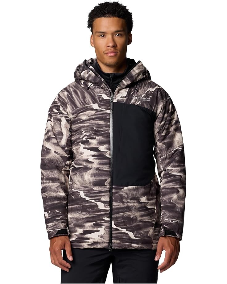 

Куртка Columbia Winter District III Printed Jacket, цвет Dark Stone Windblown Print