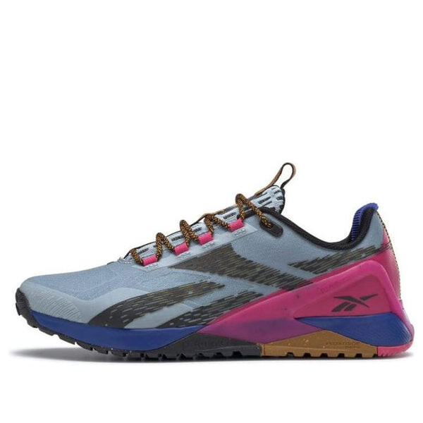 Кроссовки nano x1 adventure 'gable grey pursuit pink' Reebok, серый