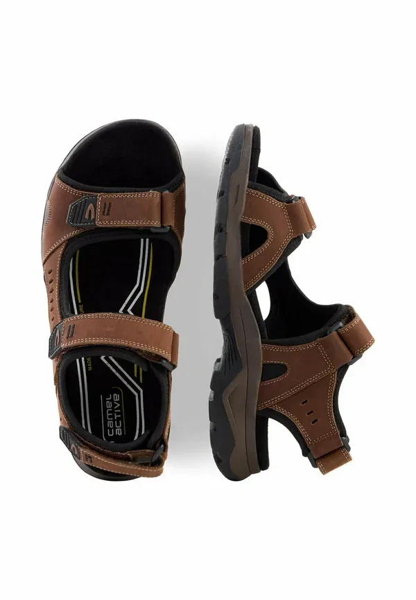 Сандалии кожаные Camel Active walking sandals, кофе — фото 3