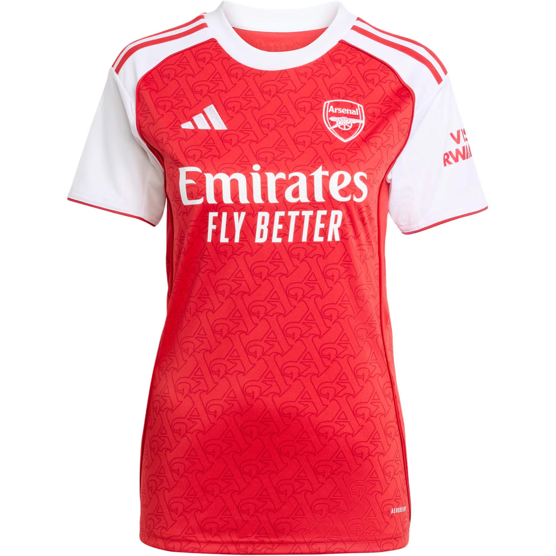 

Футболка Arsenal 25/26 Home Adidas, scarlet