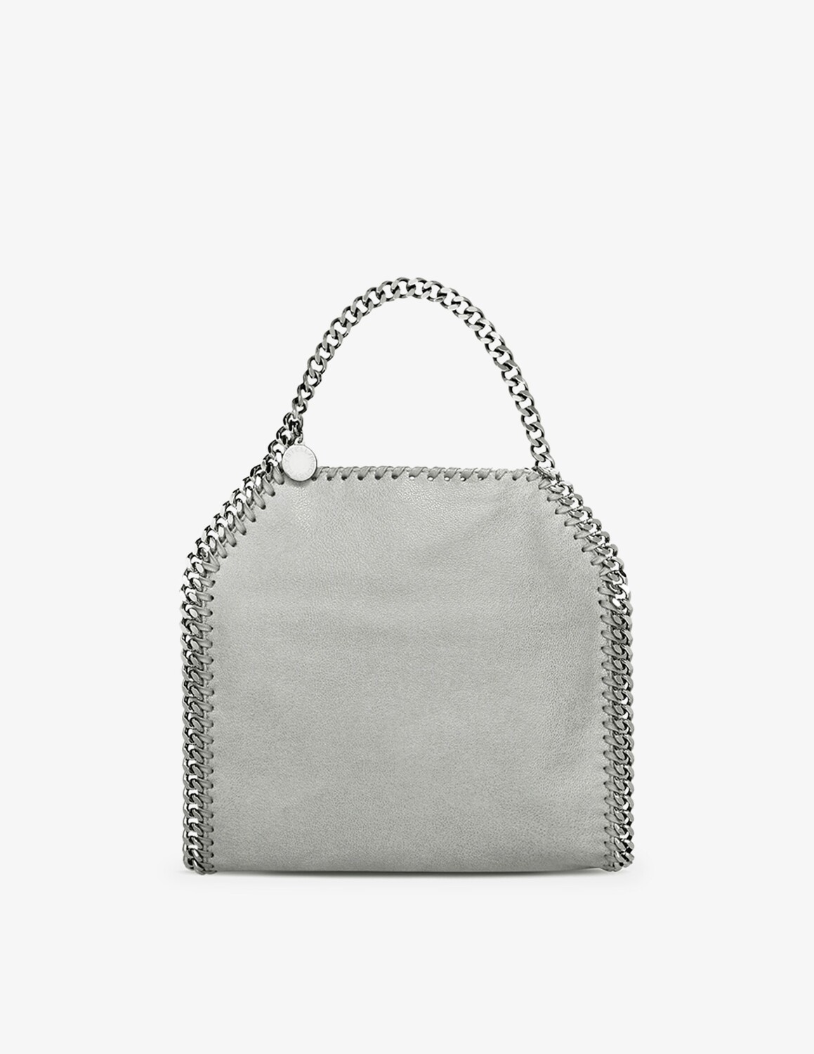 

Миниатюрная большая сумка Falabella Stella McCartney, серый