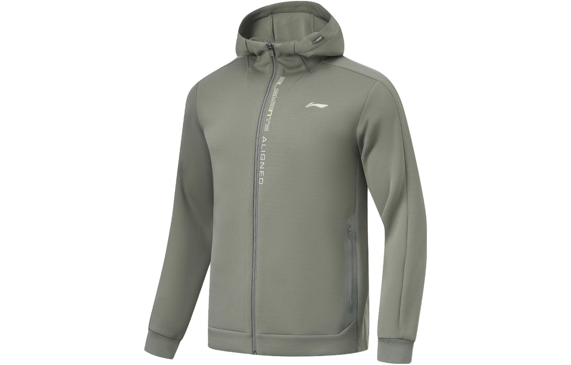 

Li-Ning LiNing Fitness Series Толстовка Мужская Snail Smoky Green, Зеленый, Li-Ning LiNing Fitness Series Толстовка Мужская Snail Smoky Green