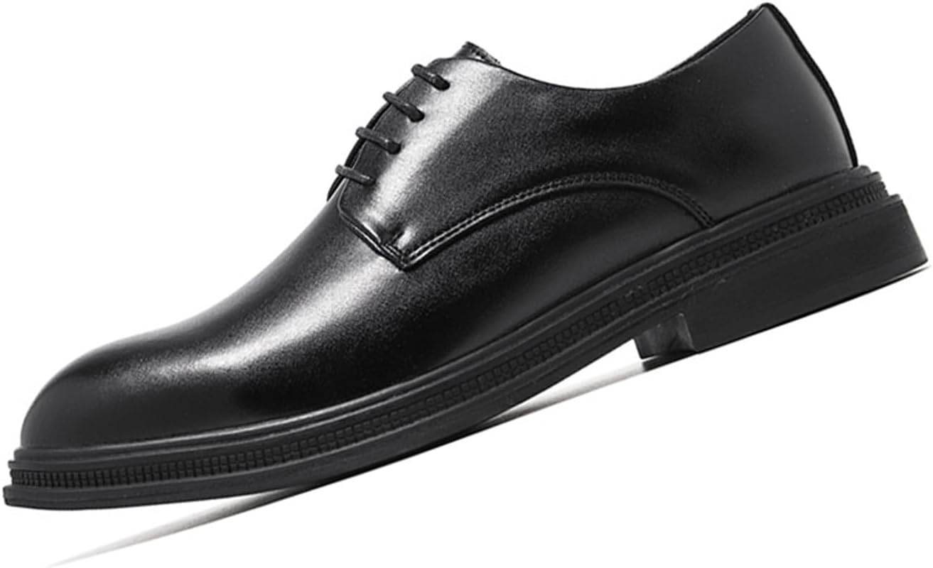 

Мужские классические туфли KYOESCAI на шнуровке, оксфорды для бизнеса, комфортные туфли под костюм, черный