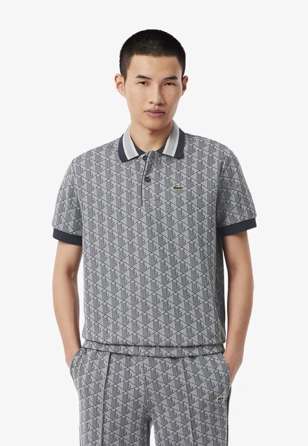 Рубашка поло Lacoste, Gris Clair Gris Fonce-I