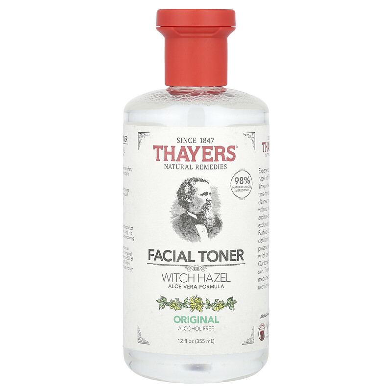 

Thayers, Тоник для лица с гамамелисом, без спирта, оригинальный, 355 мл (12 жидк. унц.)
