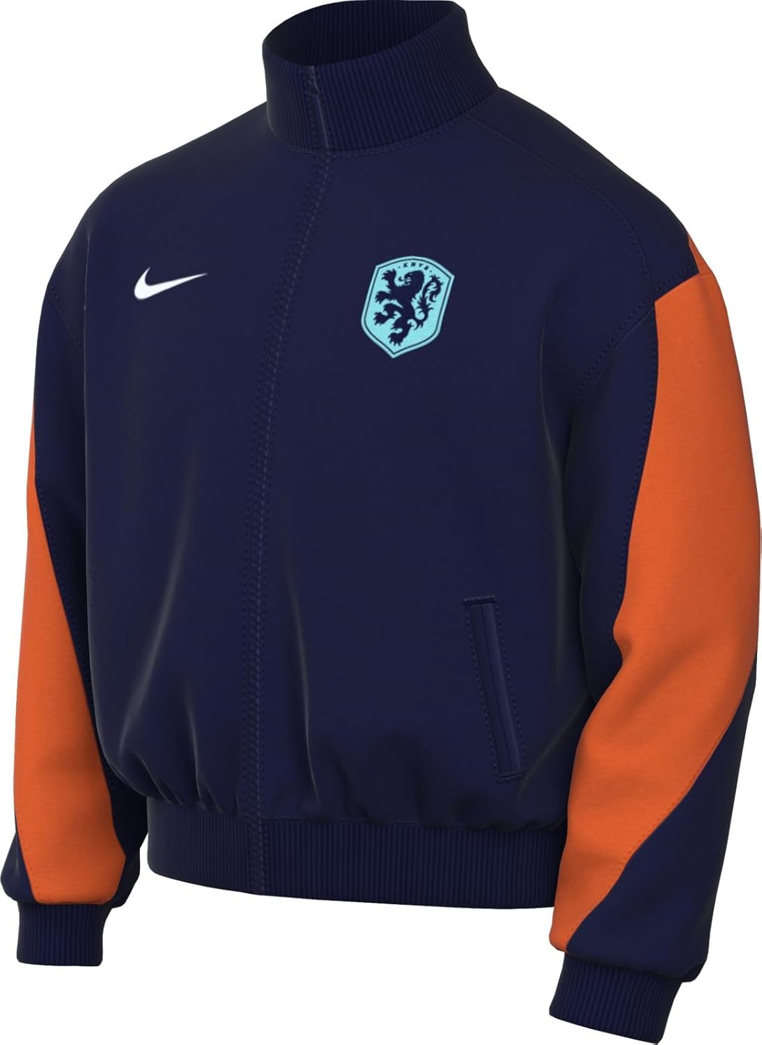 

Nike Knvb M Nk Df Strk Anthm Jkt Men's Jacket, Blue Void/Safety Orange/White
