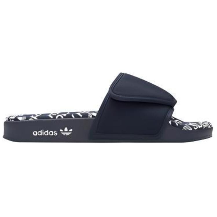 Вьетнамки Hyke X Adilette мужские синие/белые Adidas Originals — фото 2
