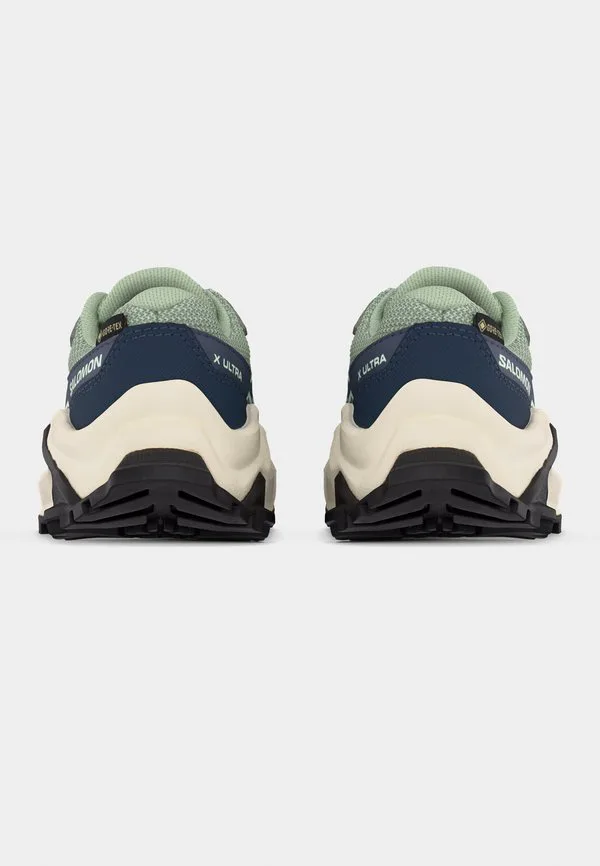 Унисекс походные ботинки x ultra gtx Salomon, Green Milieu/Grisaille/Clearly Aqua — фото 4
