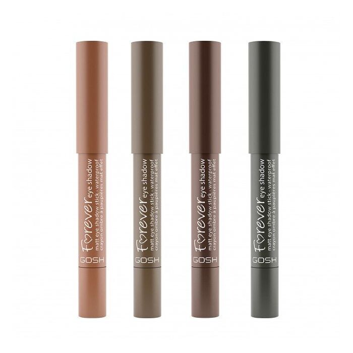 

Тени для век Forever Matt Sombra de Ojos Gosh, 12 Dark Grey