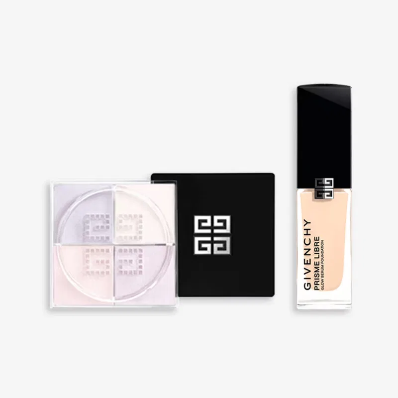 Набор косметики Givenchy Loose Powder Foundation Mascara Makeup Sets Complexion Four Piece Set — фото 3