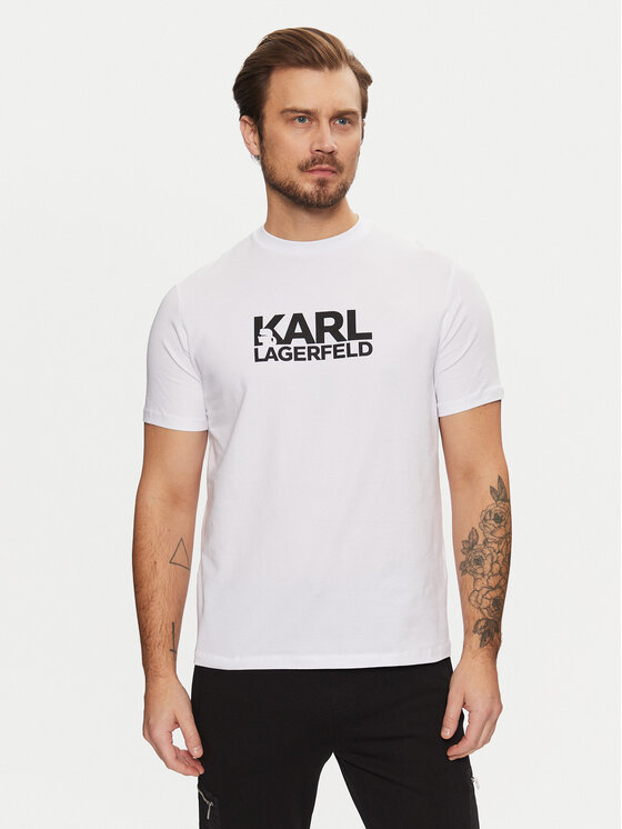 

Футболка обычного кроя 755087 551235 Karl Lagerfeld, белый