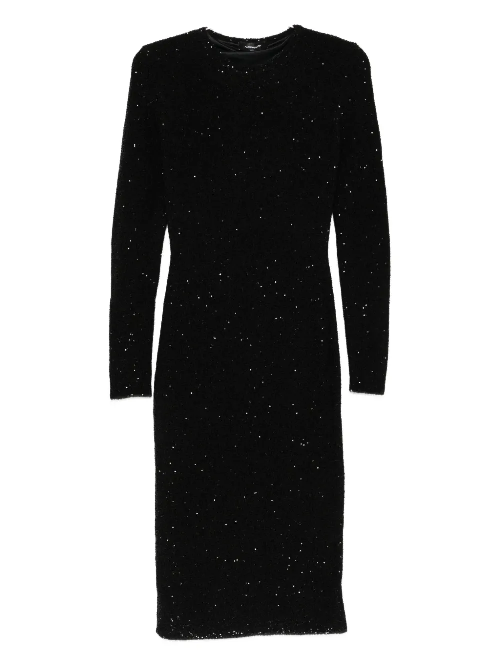 

Платье, украшенное пайетками Fabiana Filippi, черный