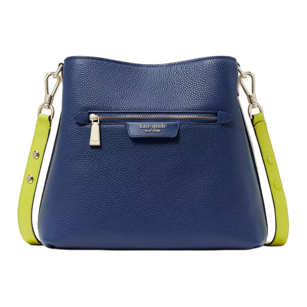 

Kate Spade Сумка кроссбод Hudson Litchi из зернистой кожи женская синяя