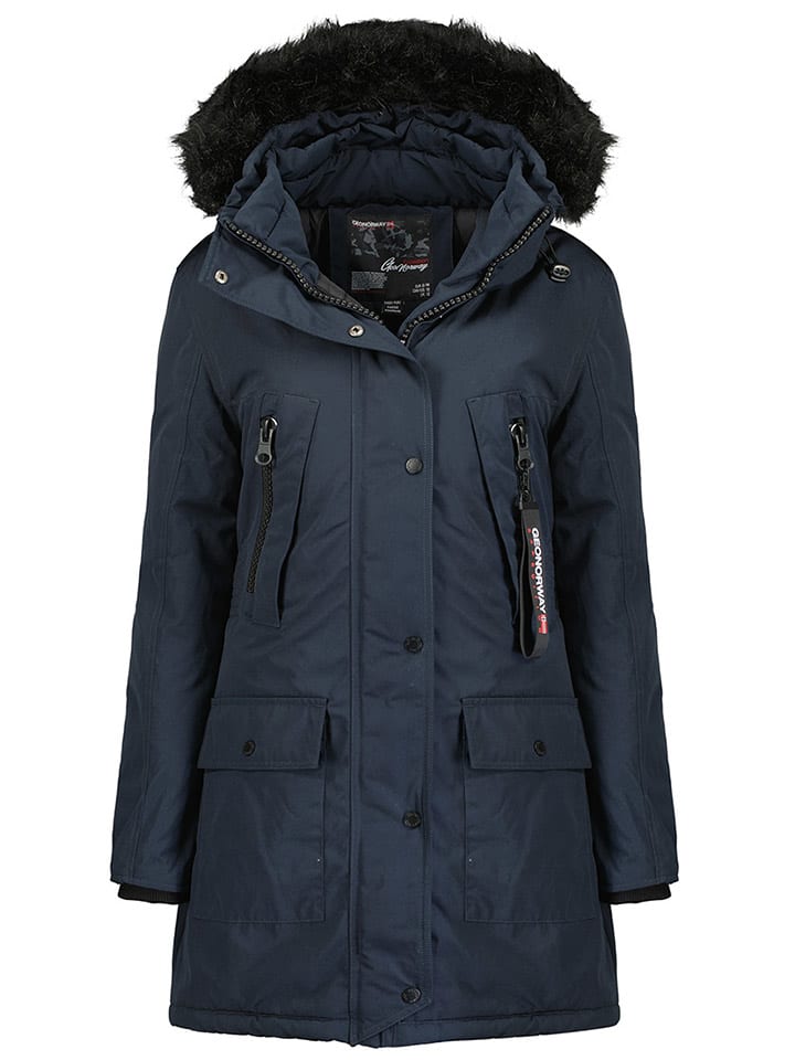 

Парка Geographical Norway Parka Corta, темно-синий