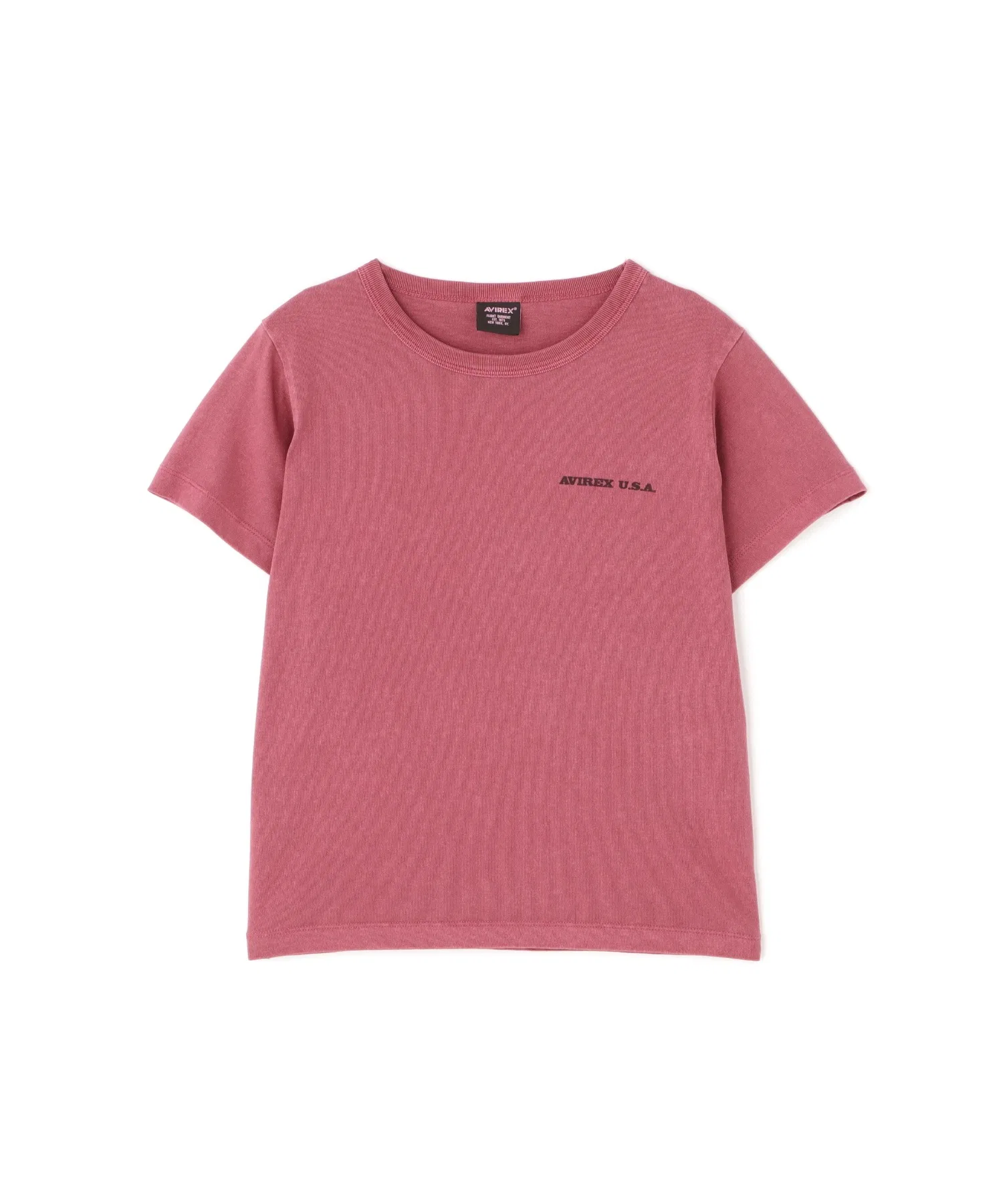 Детская футболка AVIREX FADE WASH PRINT T-SHIRT с коротким рукавом — фото 4