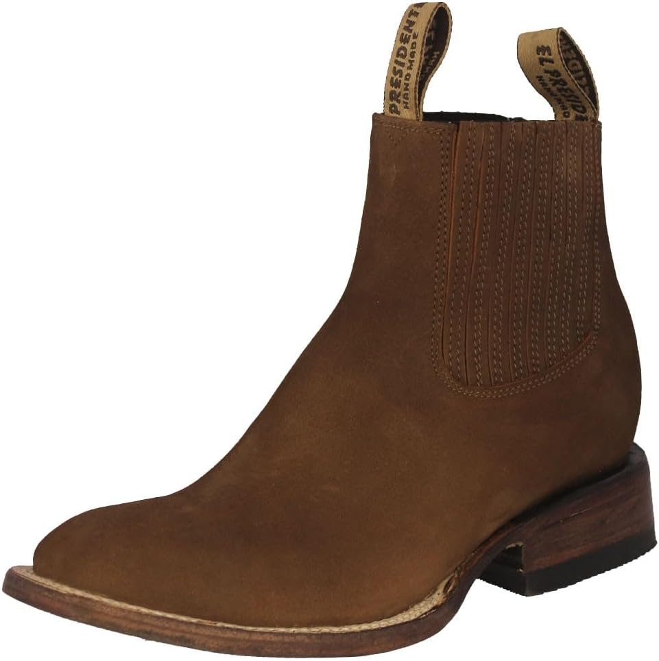 

Мужские коричневые челси-бутсы Texas Legacy из кожи в ковбойском стиле