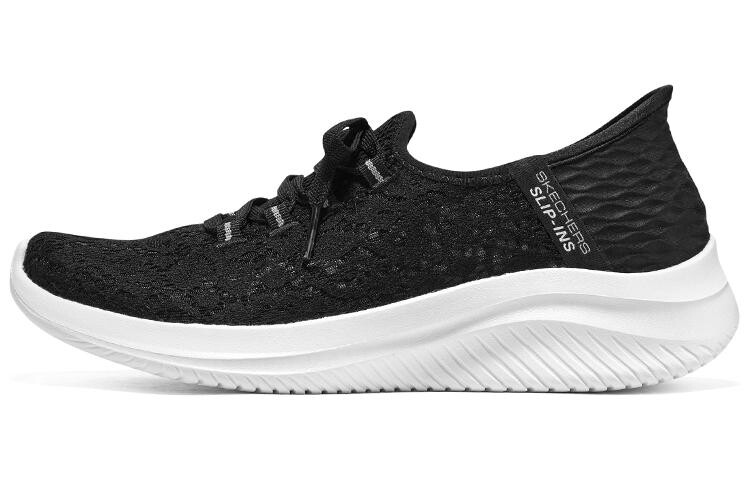 

Туфли Slip Ins Lifestyle женские с низким верхом, черные/белые Skechers, Черный, Туфли Slip Ins Lifestyle женские с низким верхом, черные/белые Skechers