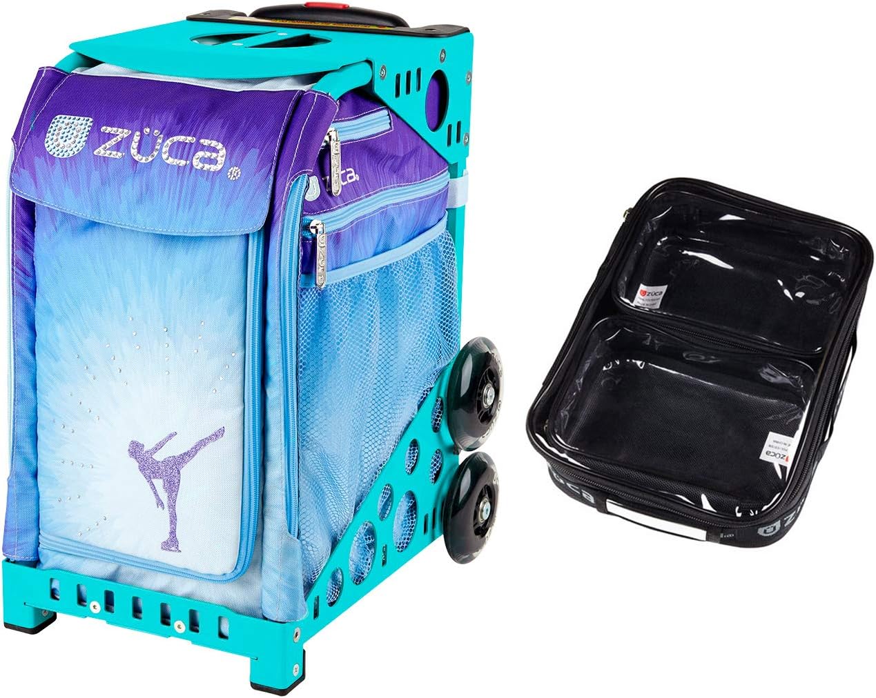 

Спортивная сумка Zuca - Ice Dreamz с подарочными пакетами: один большой и два маленьких (бирюзовая оправа)